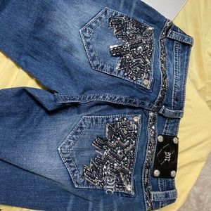 NEVER WORN MISS ME JEANS